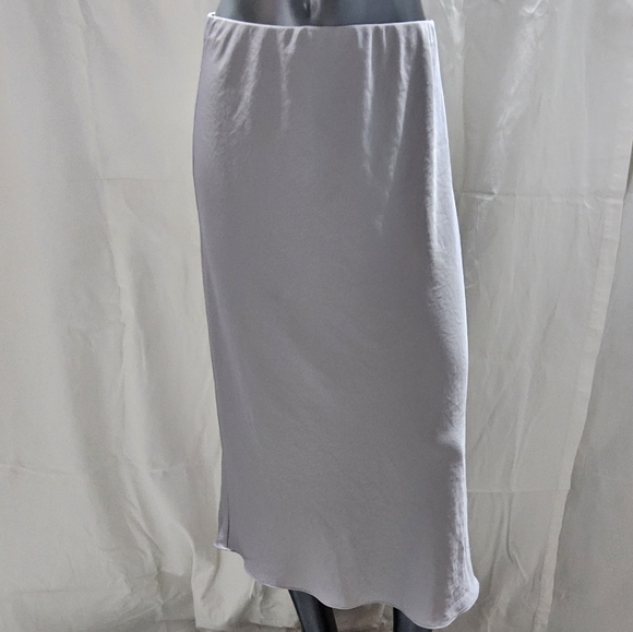 Jenni Kayne Soft Gray Midi Skirt Womens Medium